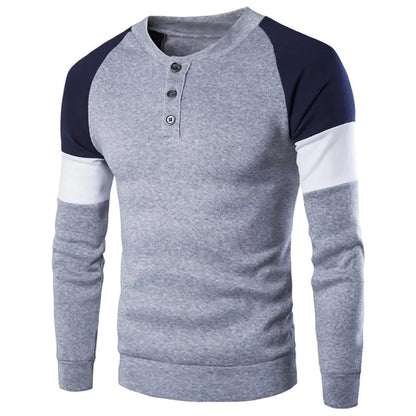 Fashionable Plus Size Men's Pullover Sweatshirt (New)