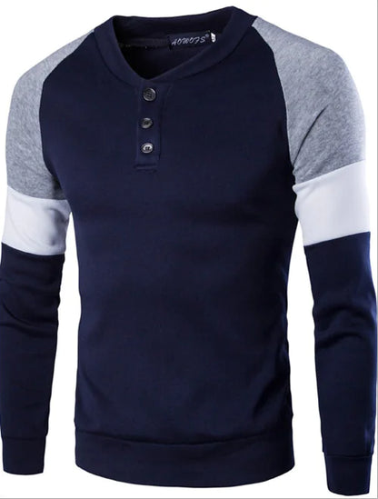 Fashionable Plus Size Men's Pullover Sweatshirt (New)